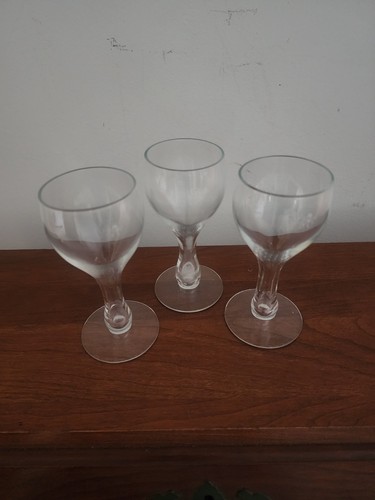 Vintage clear stemmed - vintage, cordial