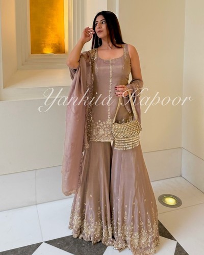 Punjabi sharara plazzo kurti - sharara,