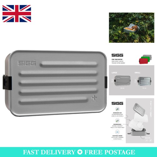 Aluminium plus lunch box - aluminium,