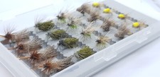 Barbless caddis sedges x20 - barbless,