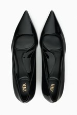 Zara Shiny Heeled Shoes