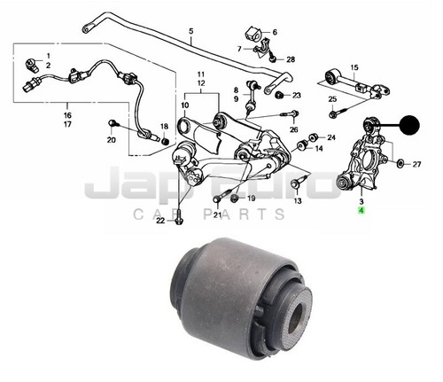 For honda crv - crv, rear