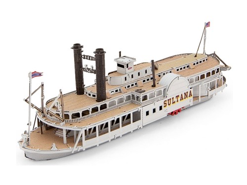 Metal earth sultana - metal, steamboat