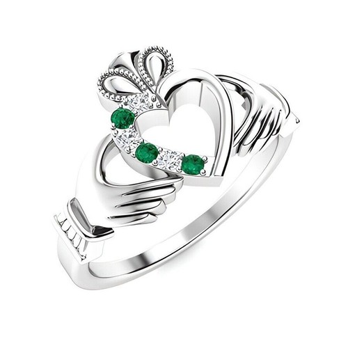 Emerald brilliant cut round - emerald, brilliant-cut