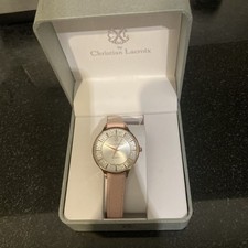 Ladies Christian Lacroix Watch In Stunning Condition Boxed With New Battery