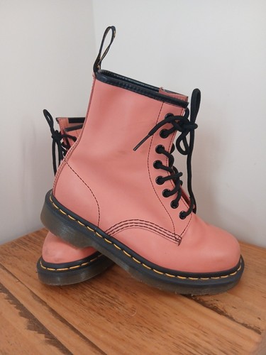 Doctor martens docs pink coral - martens,