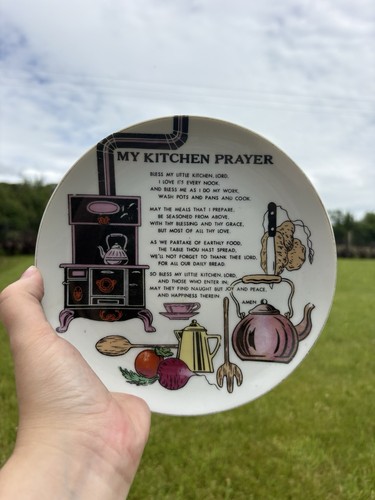 Vintage 1960s kitchen - vintage, prayer