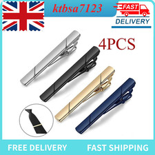 Mens stainless steel tie - tie, clip