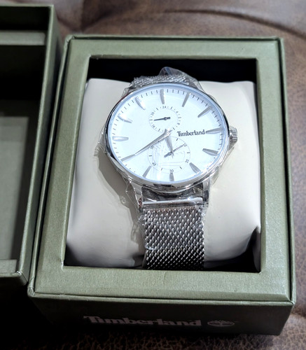 Timberland mens watch white - watch,