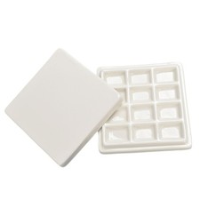 12 Grids Ceramic Mixing Tray Watercolour Painting Palette Painting Supplies