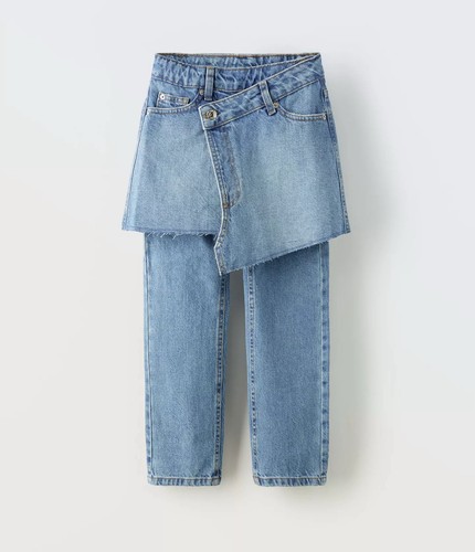 Zara girls skirt jeans - zara,