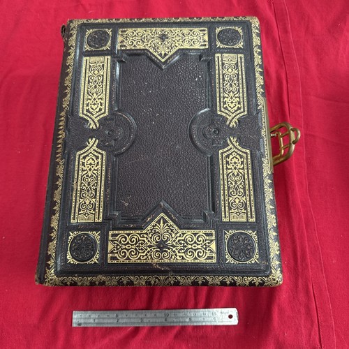 Victorian musical photo album - musical,