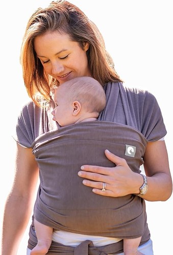Baby carrier wrap with front - baby,