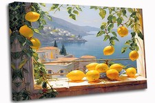 Amalfi Coast Lemon Tree View