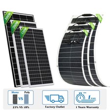 GOOWAY 12V Solar Panel 100W