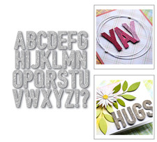 Wood Grain Alphabet Letter