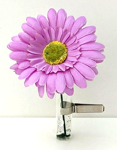 Clip dashboard flower vase - dashboard,