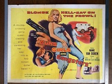 Guns, Girls and Gangsters original film poster 50s
