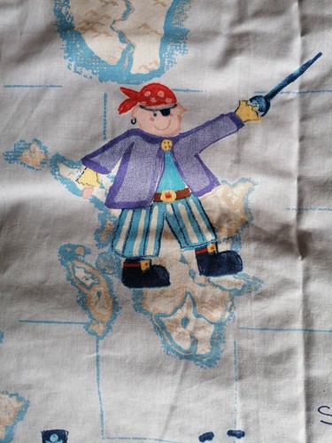 Hand made pirate - pirate, print