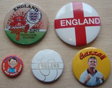 5 x ENGLAND badges