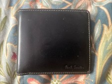 Black Leather Paul Smith Mini Cooper Wallet