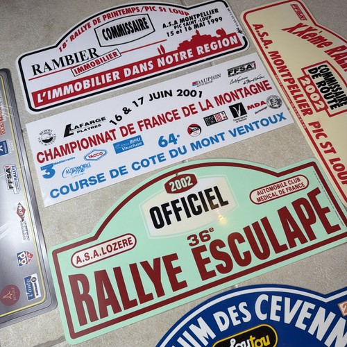 Rare french motor sport rallye - sport,