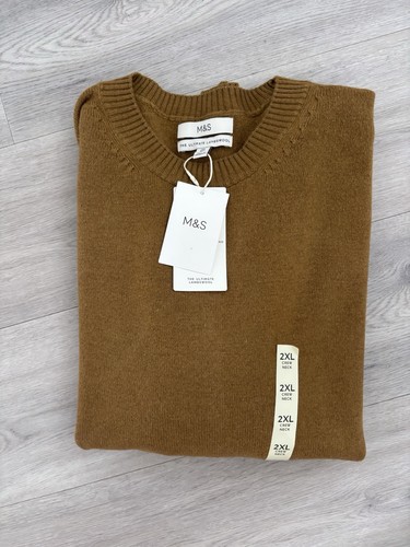 Mens lambswool yellow - lambswool,