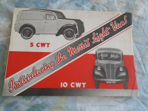 Morris cwt light - cwt, vans