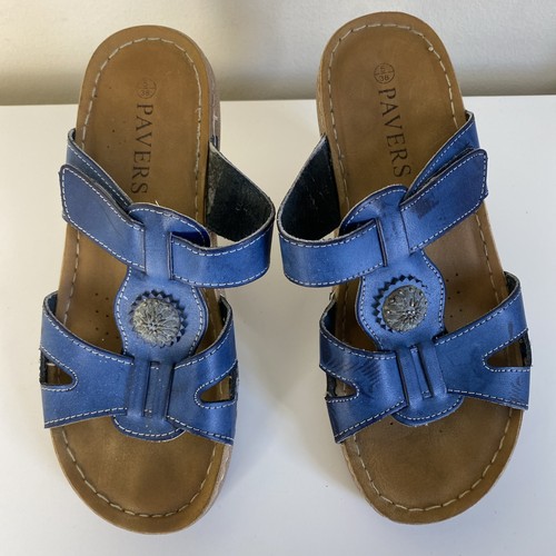 Pavers leather mule slip - pavers,