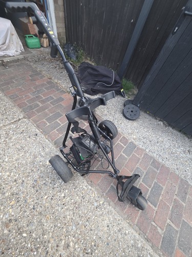 Powered golf trolley - powered,