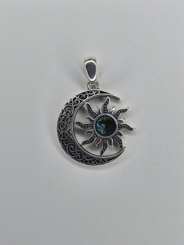 Celtic sun moon - moon, pentagram