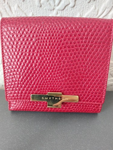 Luxurious red leather smythson - luxurious,
