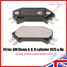 4Pin Distributor Ignition Control Module for Chevy L4 L6 V6 V8 Cylinder 1975& Up