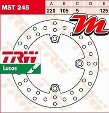 Rear Brake Disc TRW Lucas MST