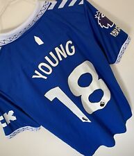 Ashley Young Match Worn Everton Shirt 27/04/24 Youngs 450th Premier League Game