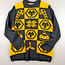 Wolves Christmas Jumper Mens