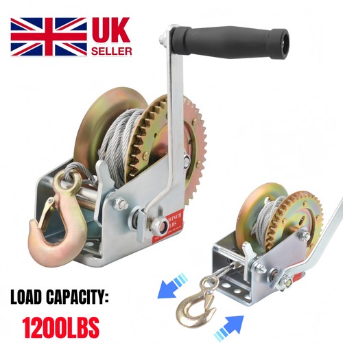 Manual hand winch1200lbs boat - hand,
