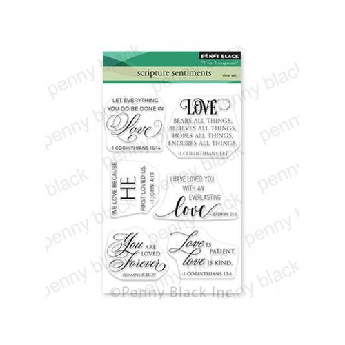 Penny black clear stamps - penny,