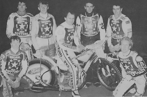 Stoke potters 1989 speedway - stoke,