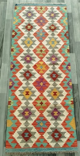 Multicolour handmade afghan - multicolour,