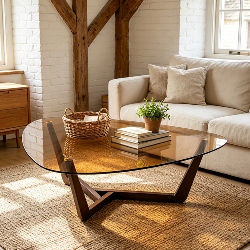 Triangle glass coffee - glass,