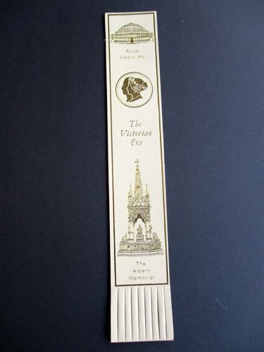 Leather bookmark london the - bookmark,
