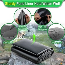 All Sizes Of EPDM Rubber Pond Liner 0.5mm Garden Fish Ponds Preformed Liners