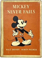 1939 MICKEY MOUSE Antique Childrens DONALD DUCK vtg Disney PLUTO Baby Nursery us