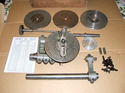 Myford dividing head - +, all