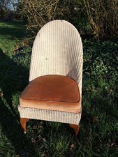 Vintage Lloyd Loom Bedroom
