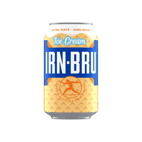 Irn bru xtra ice cream - ice, soft