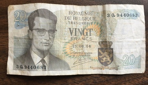 Belgium 1964 vingt - belgium, francs