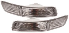 TOYOTA MR2 2 91-99 CRYSTAL CLEAR CHROME FRONT INDICATORS REPEATERS LIGHTS