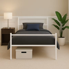 Single Metal Bed Frame Heavy